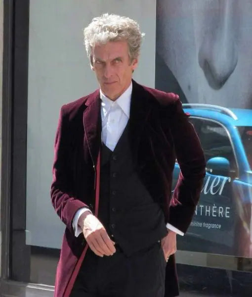 12th Doctor Who Maroon Coat