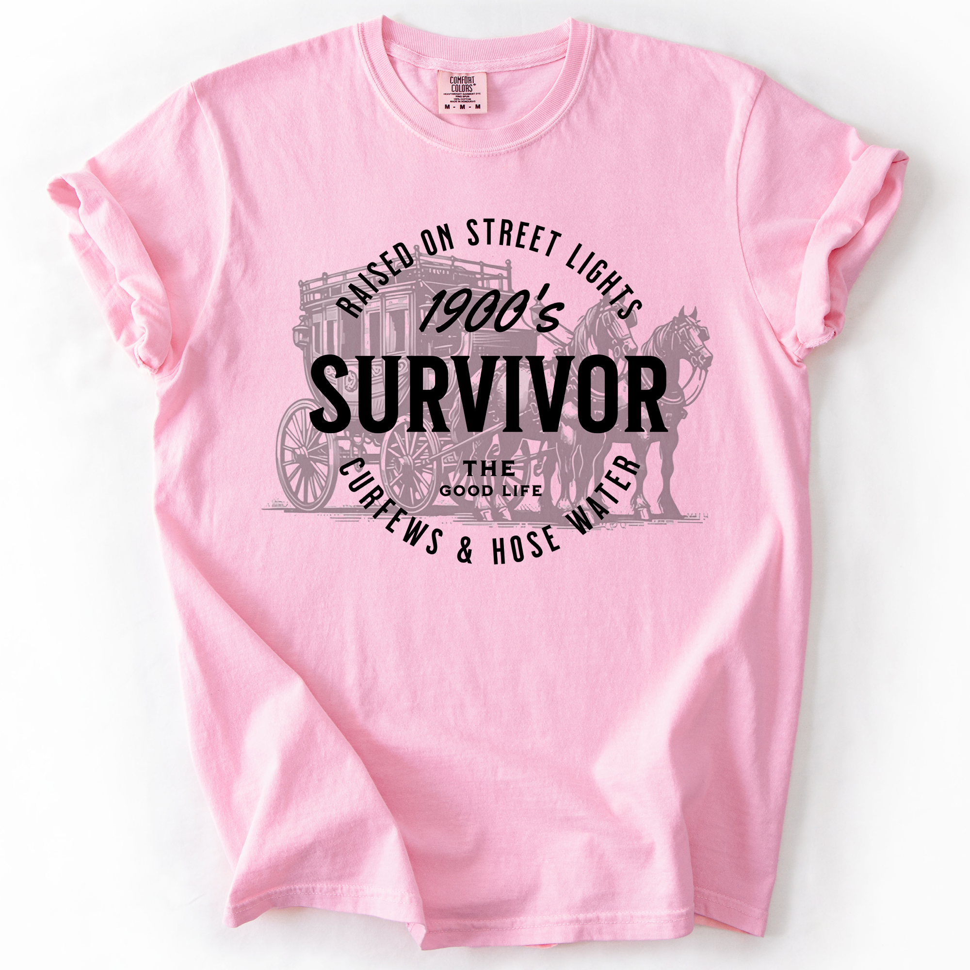 1900s Survivor, Funny, Gen X, Comfort Colors T-Shirt