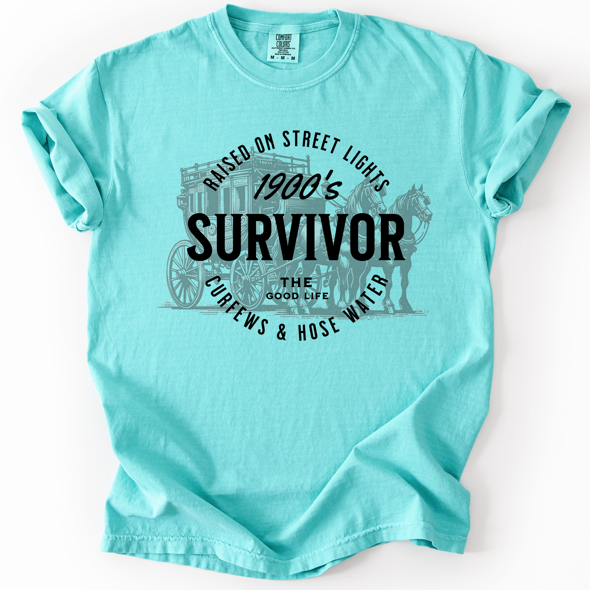 1900s Survivor, Funny, Gen X, Comfort Colors T-Shirt