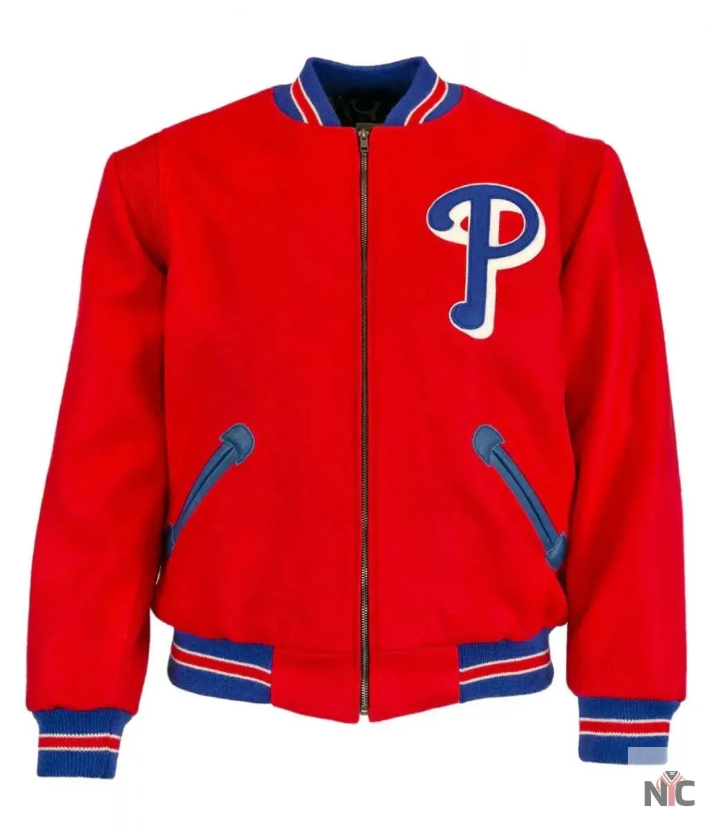 1949 Philadelphia Phillies Wool Jacket Clanton Jacket