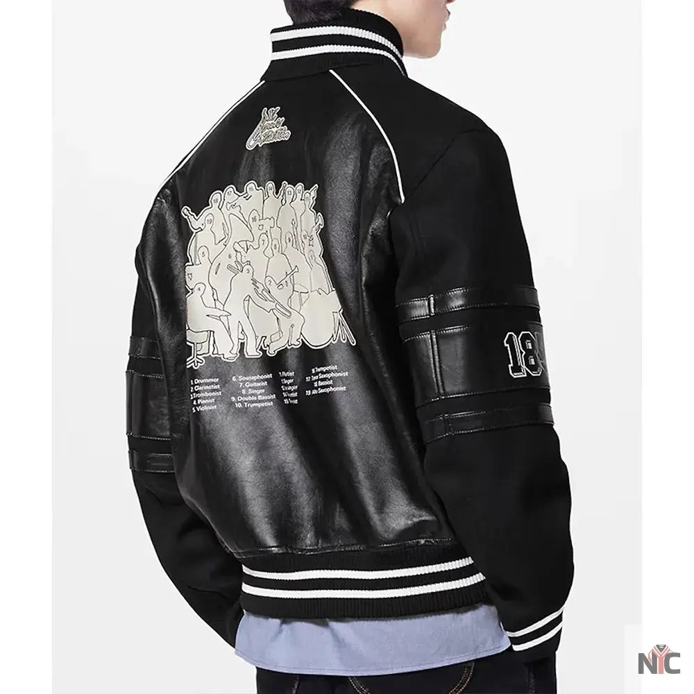 1AATMF Varsity Blouson Varsity Jacket Clanton Jacket