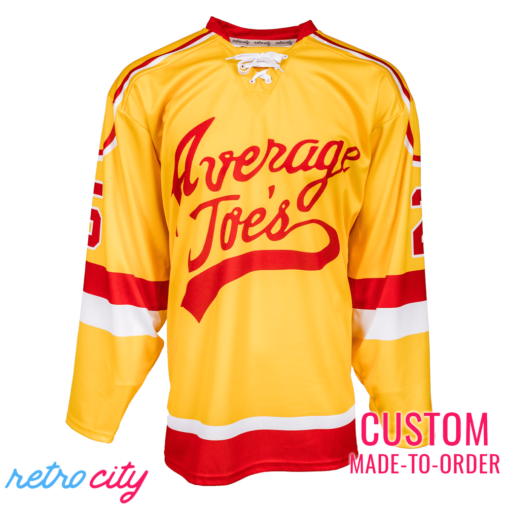 Average Joe's Gym Dodgeball Lace-Up Hockey Jersey Sweater