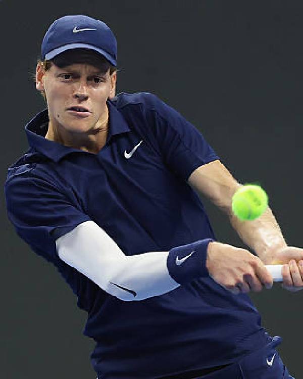 2025 China Open Jannik Sinner Blue Shirt