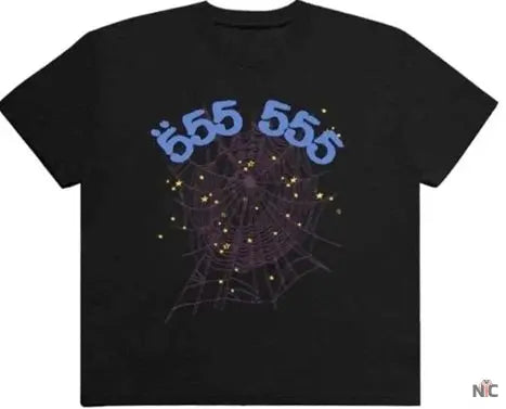 555 Printed T-Shirt – Black Clanton Jacket