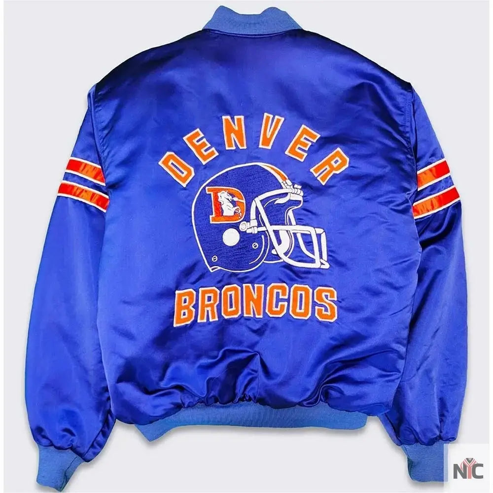 80’s Denver Broncos Royal Jacket Clanton Jacket