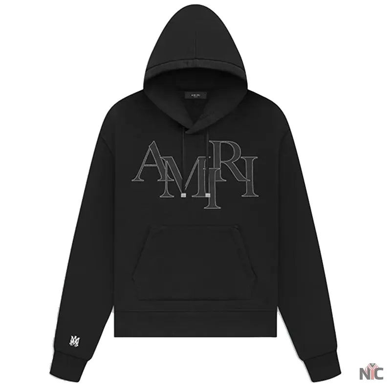 AMIRI Staggered Logo Hoodie Clanton Jacket