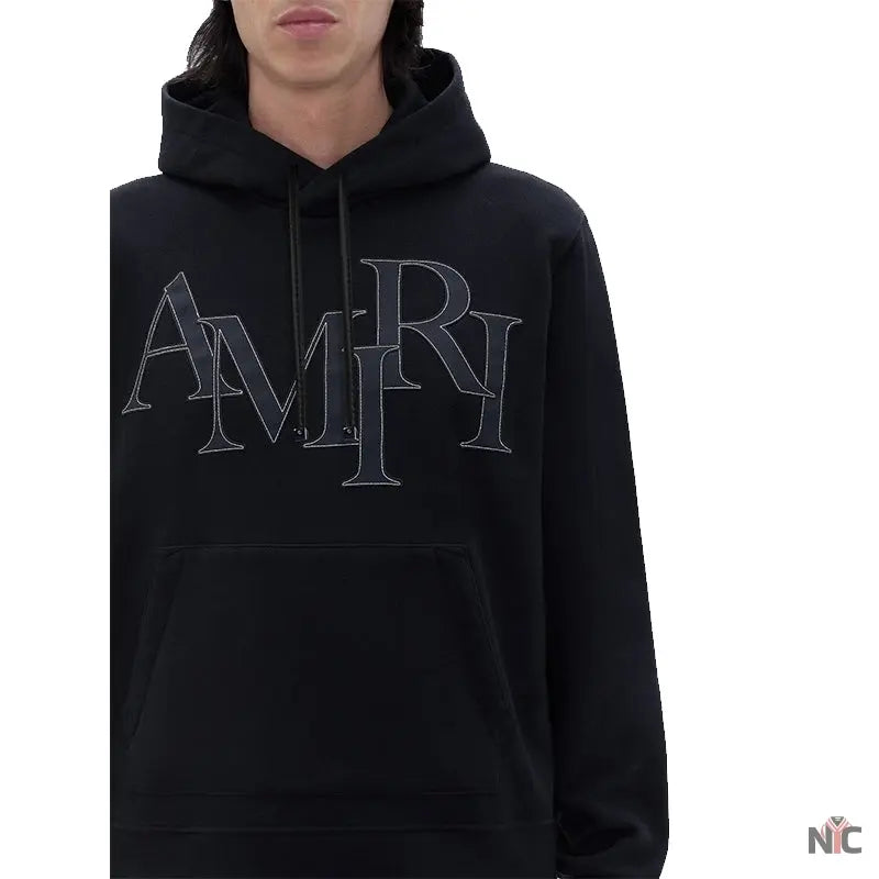 AMIRI Staggered Logo Hoodie Clanton Jacket