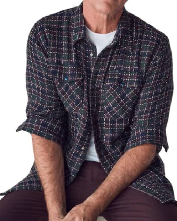 Access Hollywood Leonardo DiCaprio Plaid Shirt