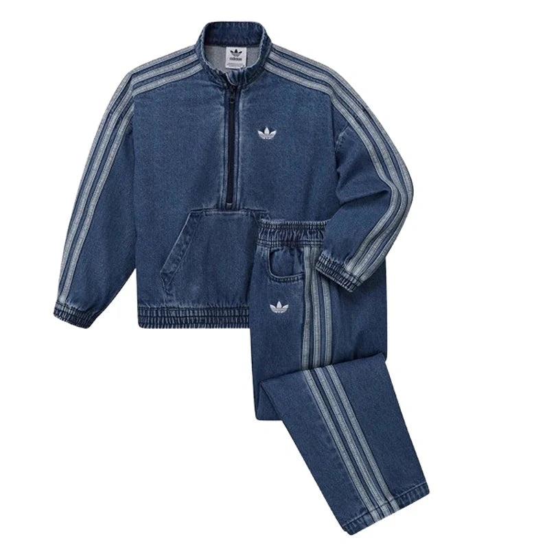 Adidas Denim Tracksuit USA Jackets