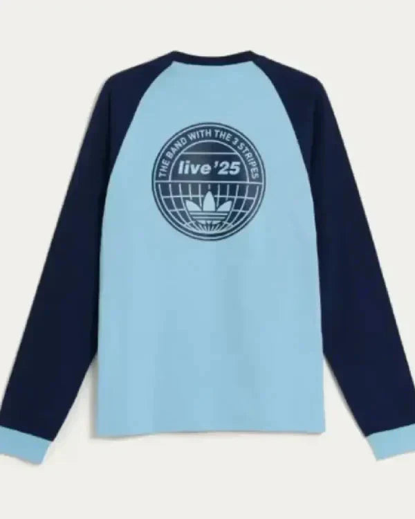 Adidas x Oasis Tour 3-Stripes Long Sleeves T-Shirt Clanton Jacket