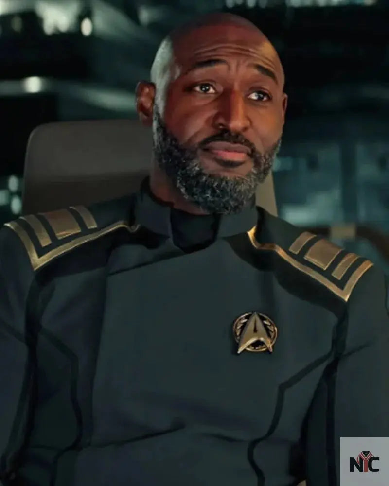 Admiral Robert April Star Trek Strange New Worlds Uniform Jacket Clanton Jacket