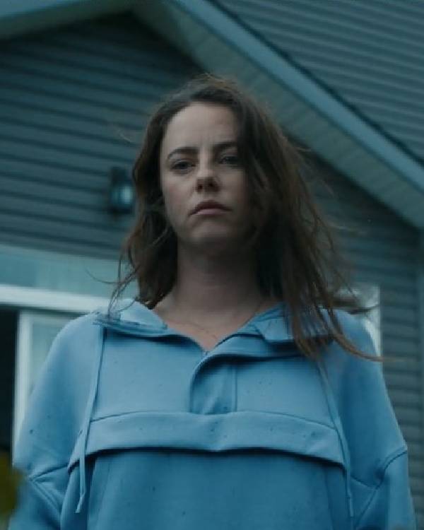 Adulthood Kaya Scodelario Blue Hooded Sweatshirt USA Jackets