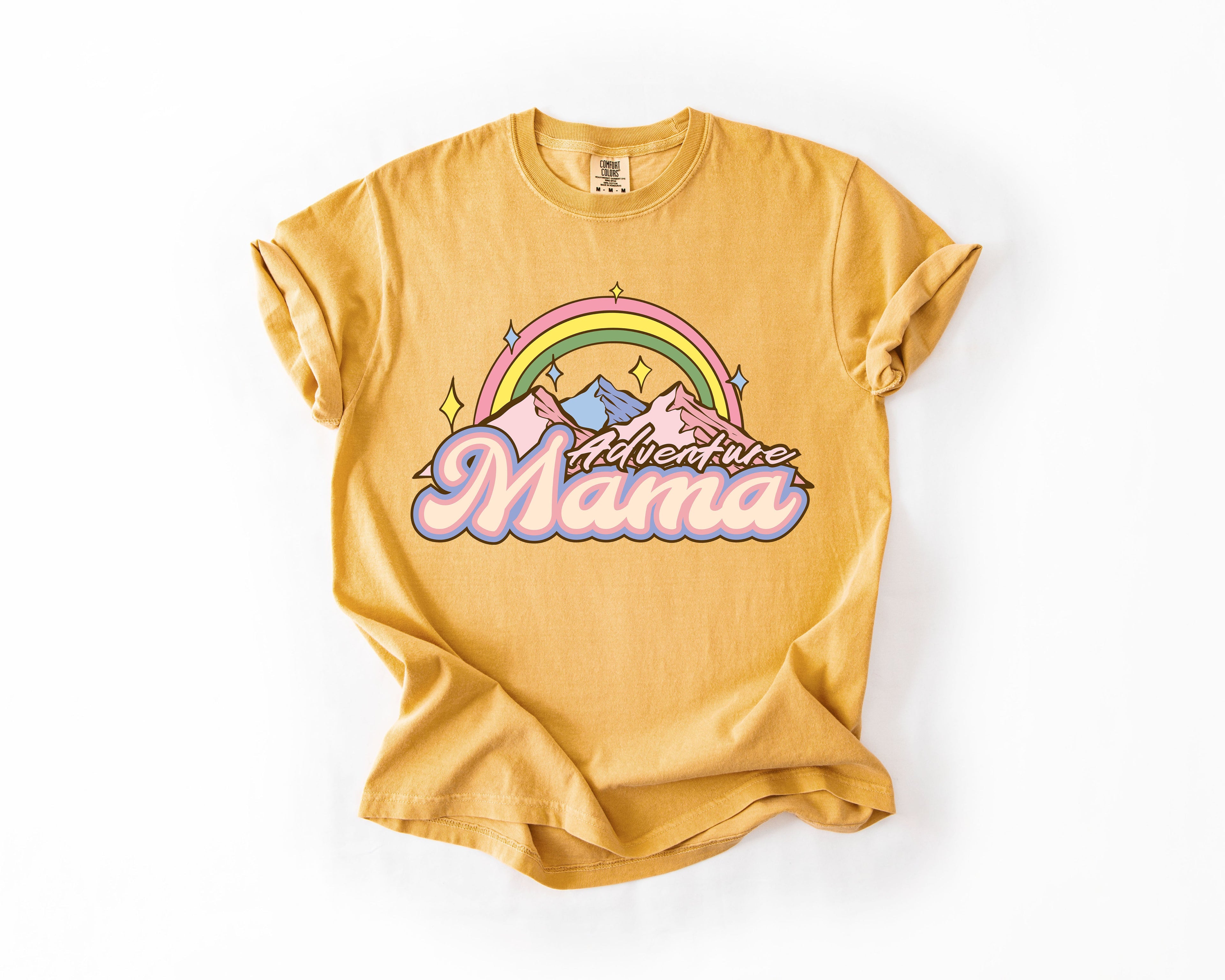 Adventure Mama, Camping, Outdoor, Nature, Travel, Comfort Colors T-Shirt
