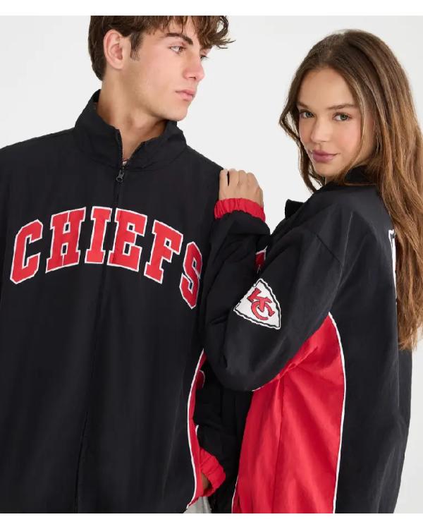 Aeropostale Kansas City Chiefs Track Jacket Clanton Jacket
