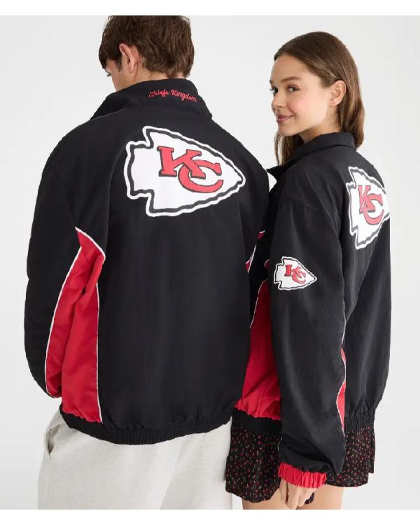 Aeropostale Kansas City Chiefs Track Jacket Clanton Jacket
