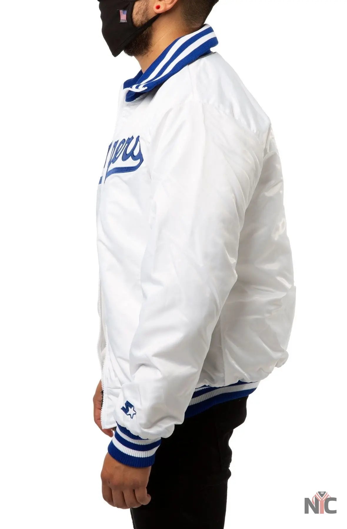 All Star Game LA Dodgers 1980 Satin Varsity Jacket Clanton Jacket