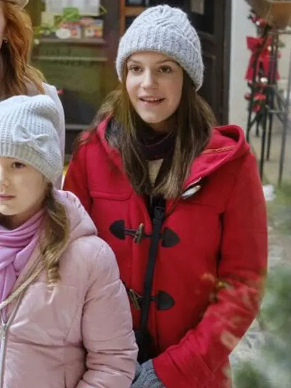 Allegra Tinnefeld Christmas in Vienna Red Coat