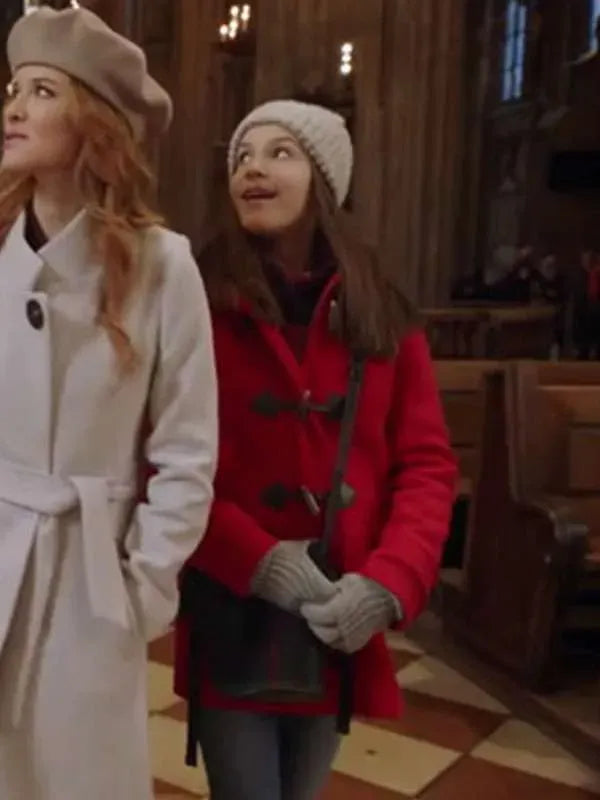 Allegra Tinnefeld Christmas in Vienna Red Coat