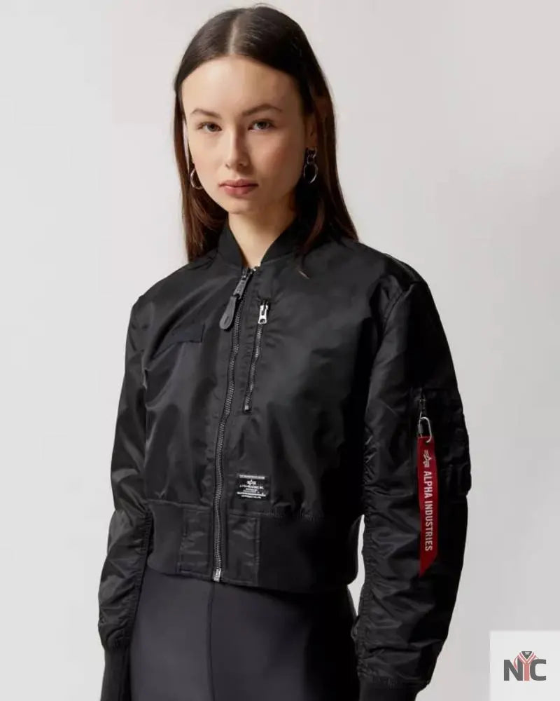 Alpha Industries L-2B Cropped Bomber Jacket Clanton Jacket
