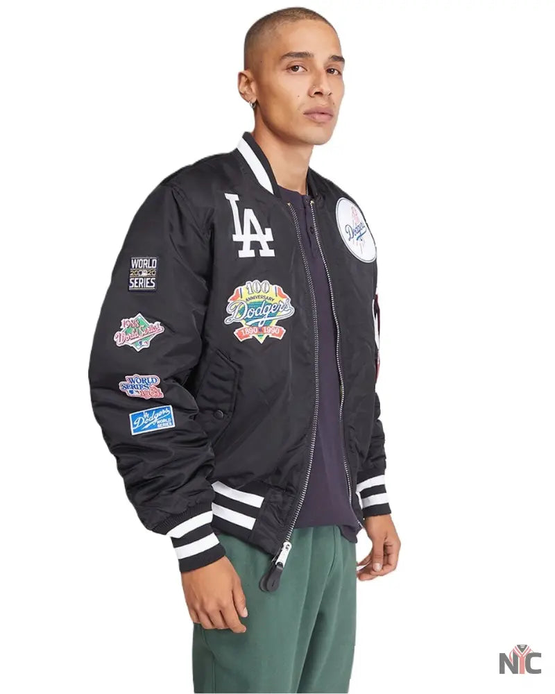 Alpha Industries x New Era Los Angeles Dodgers Jacket Clanton Jacket