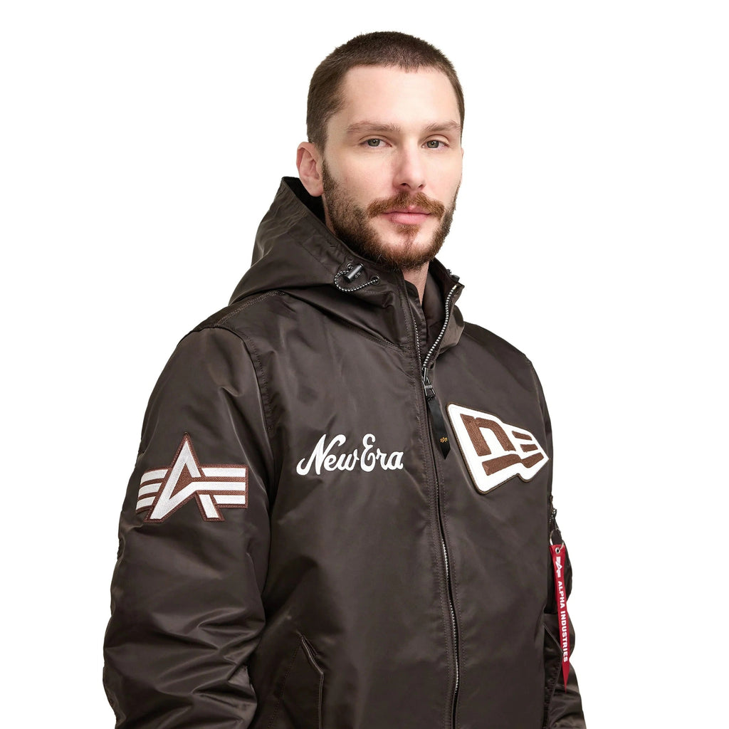Alpha Industries L-2B Hooded Bomber Jacket - Trendy Layer