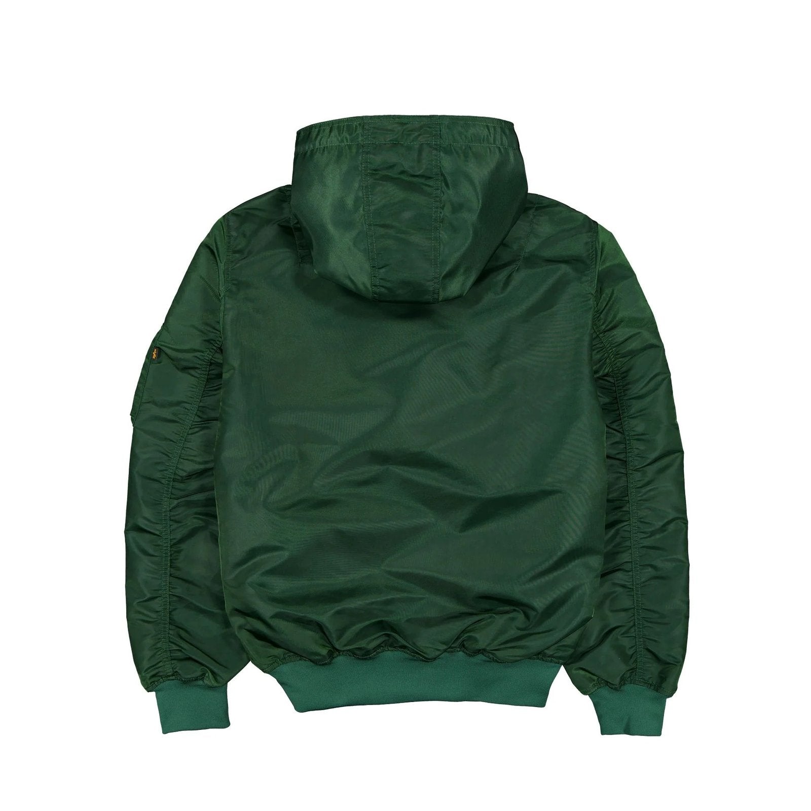 Alpha Industries L-2B Hooded Bomber Jacket Green Clanton Jacket