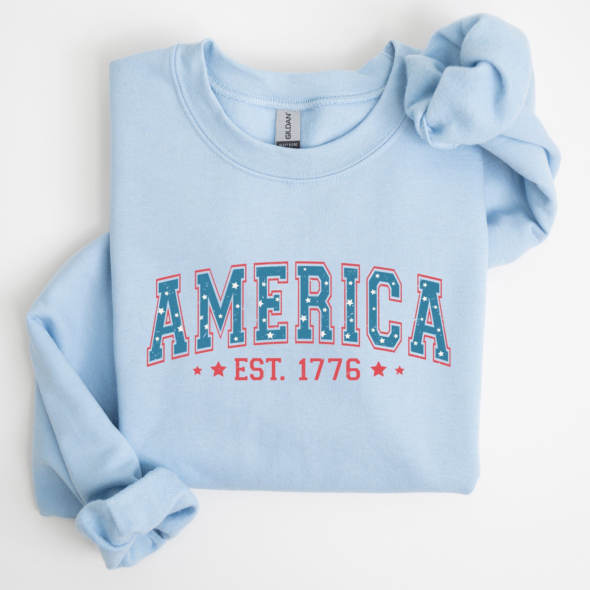 America, 1776, Patriotic, 4th of July Sweatshirt