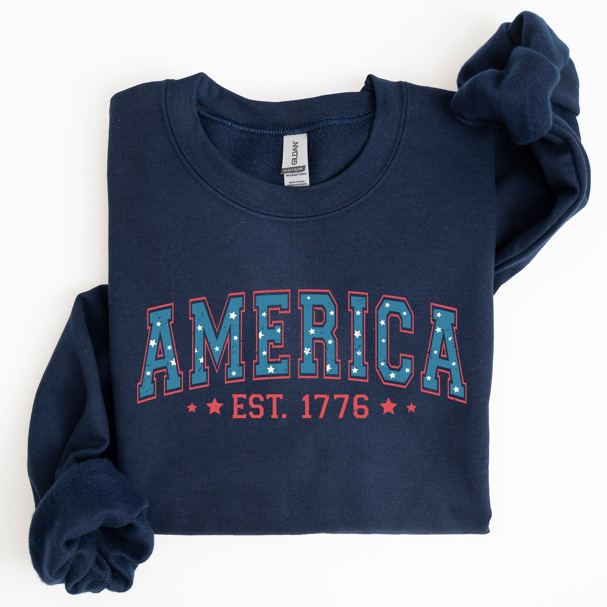 America, 1776, Patriotic, 4th of July Sweatshirt
