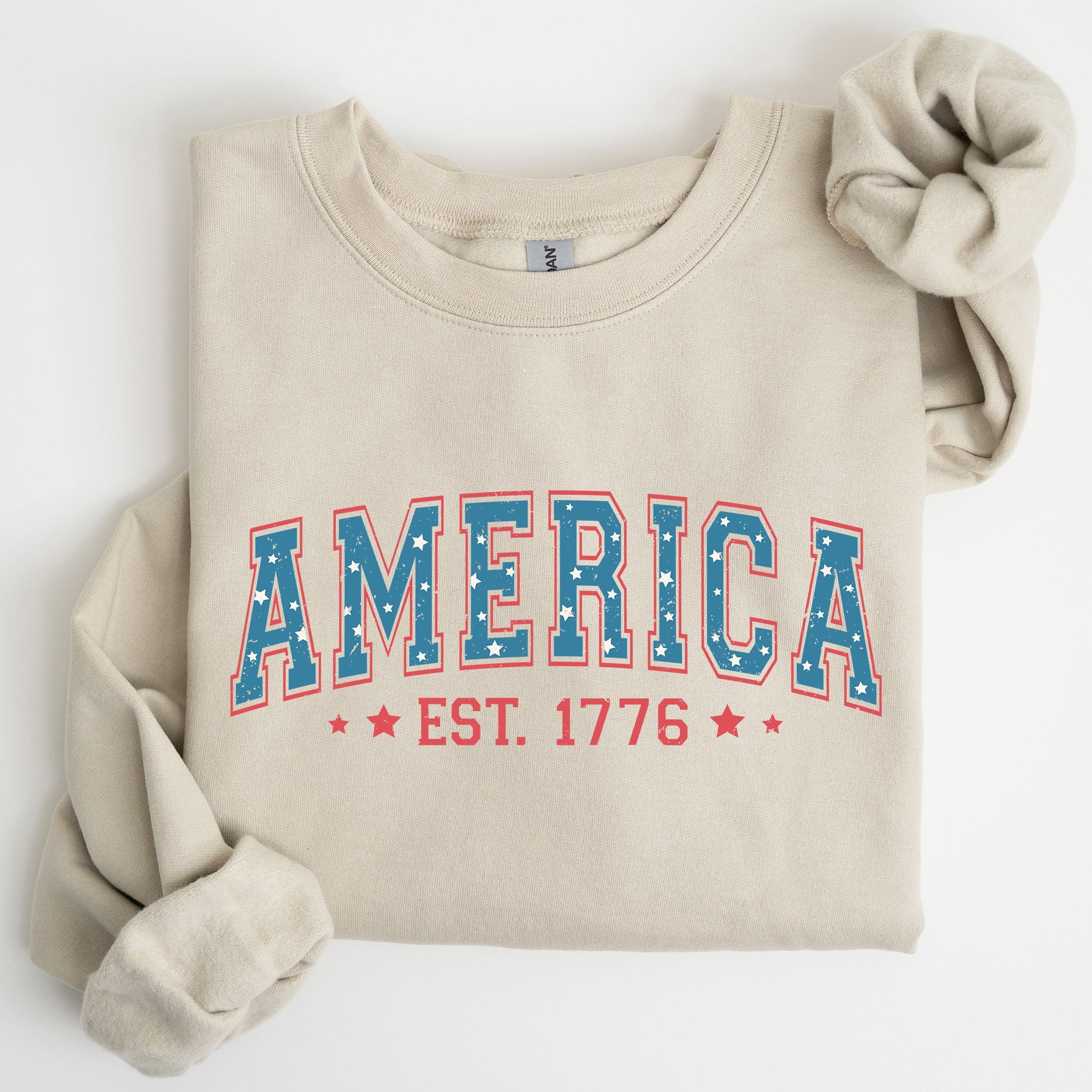 America, 1776, Patriotic, 4th of July Sweatshirt
