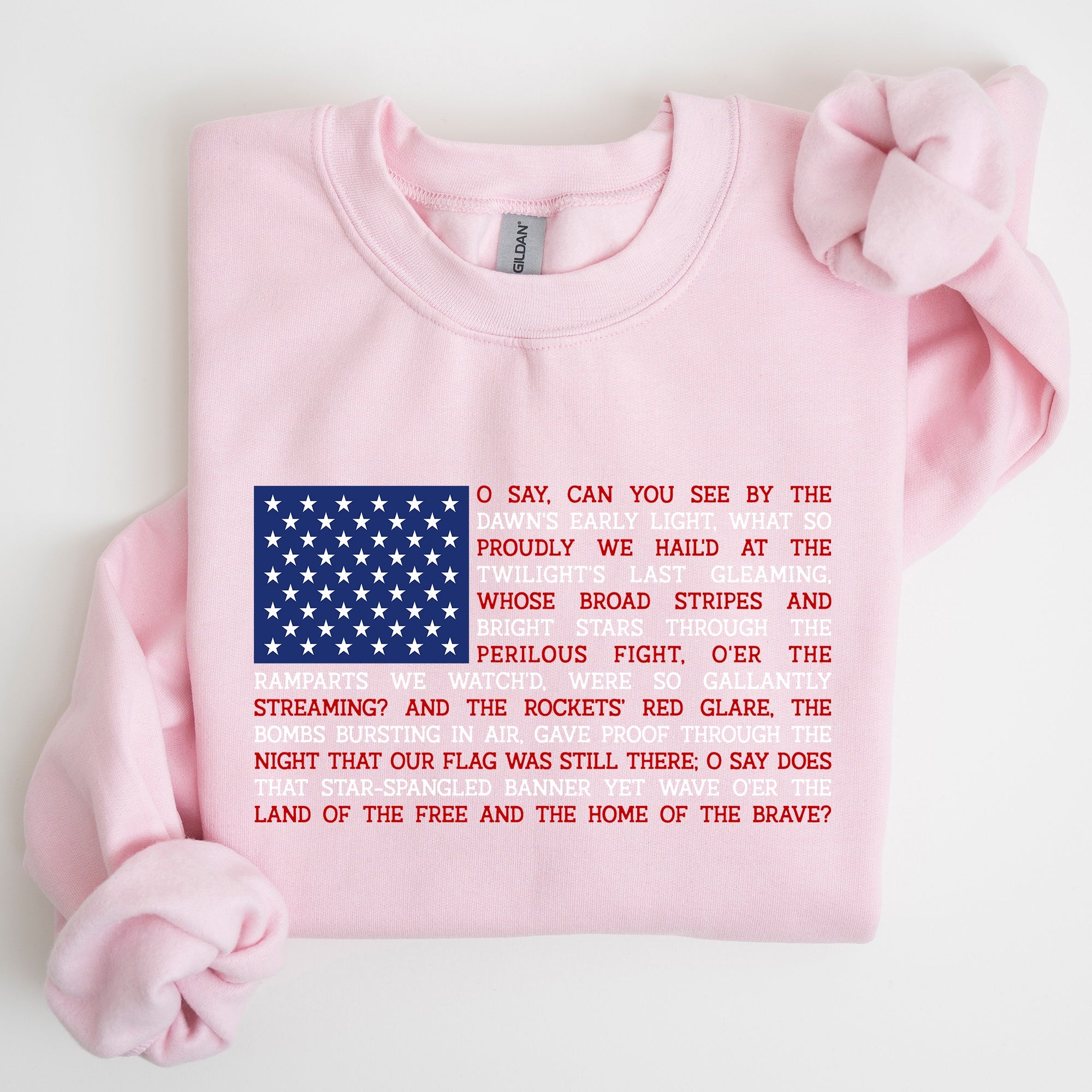 American Flag, Anthem, Patriotic, 4th of July Sweatshirt