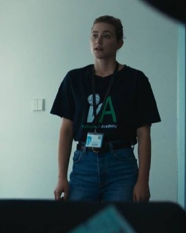 American Sweatshop Lili Reinhart Graphic T-Shirt USA Jackets