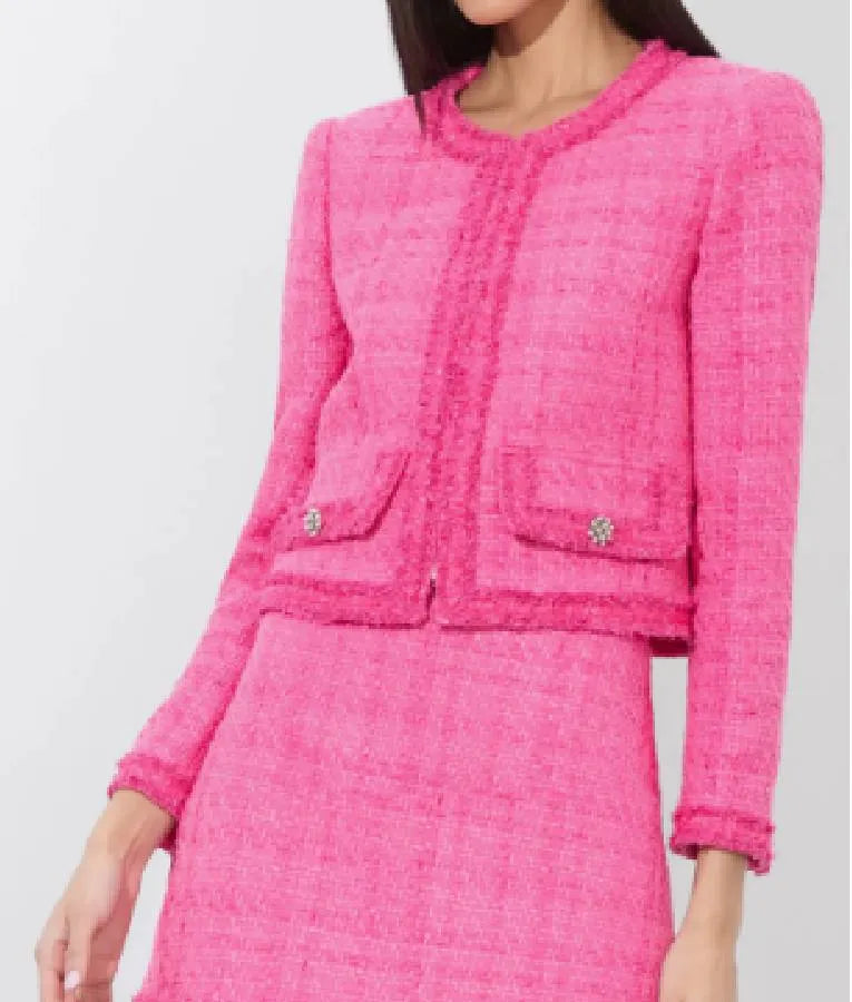 Americas Newsroom 2025 Dana Perino Tweed Jacket