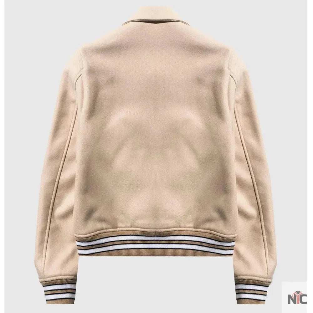 Amiri Bones Letterman Wool Jacket Clanton Jacket