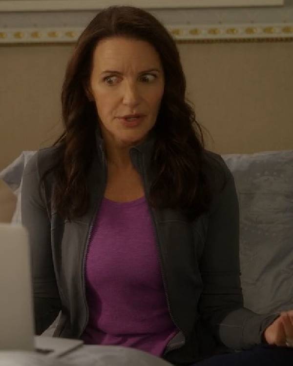 And Just Like That Kristin Davis Track Jacket Clanton Jacket