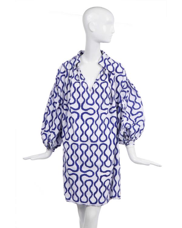 And Just Like That S03 Sarah Jessica Parker Swirl Print Dress Clanton Jacket