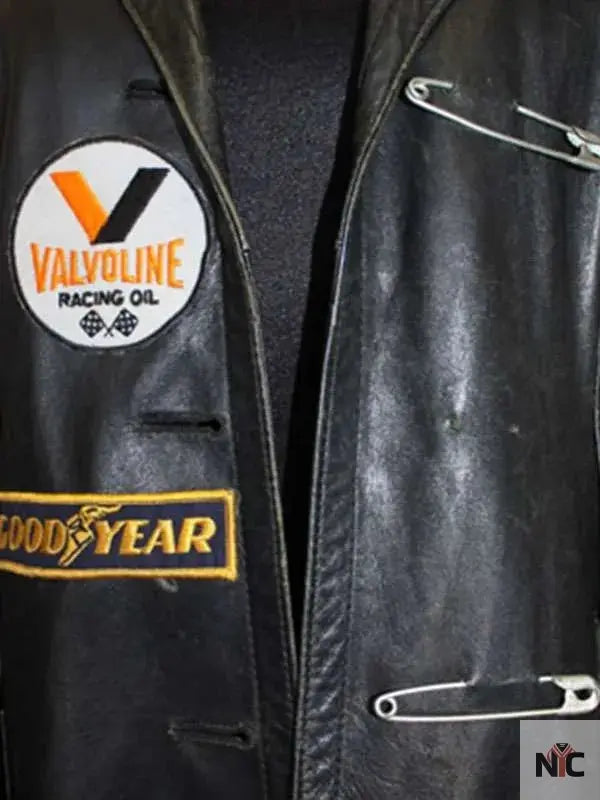 Angelina Jolie Gone in 60 Seconds Black Leather Coat Clanton Jacket