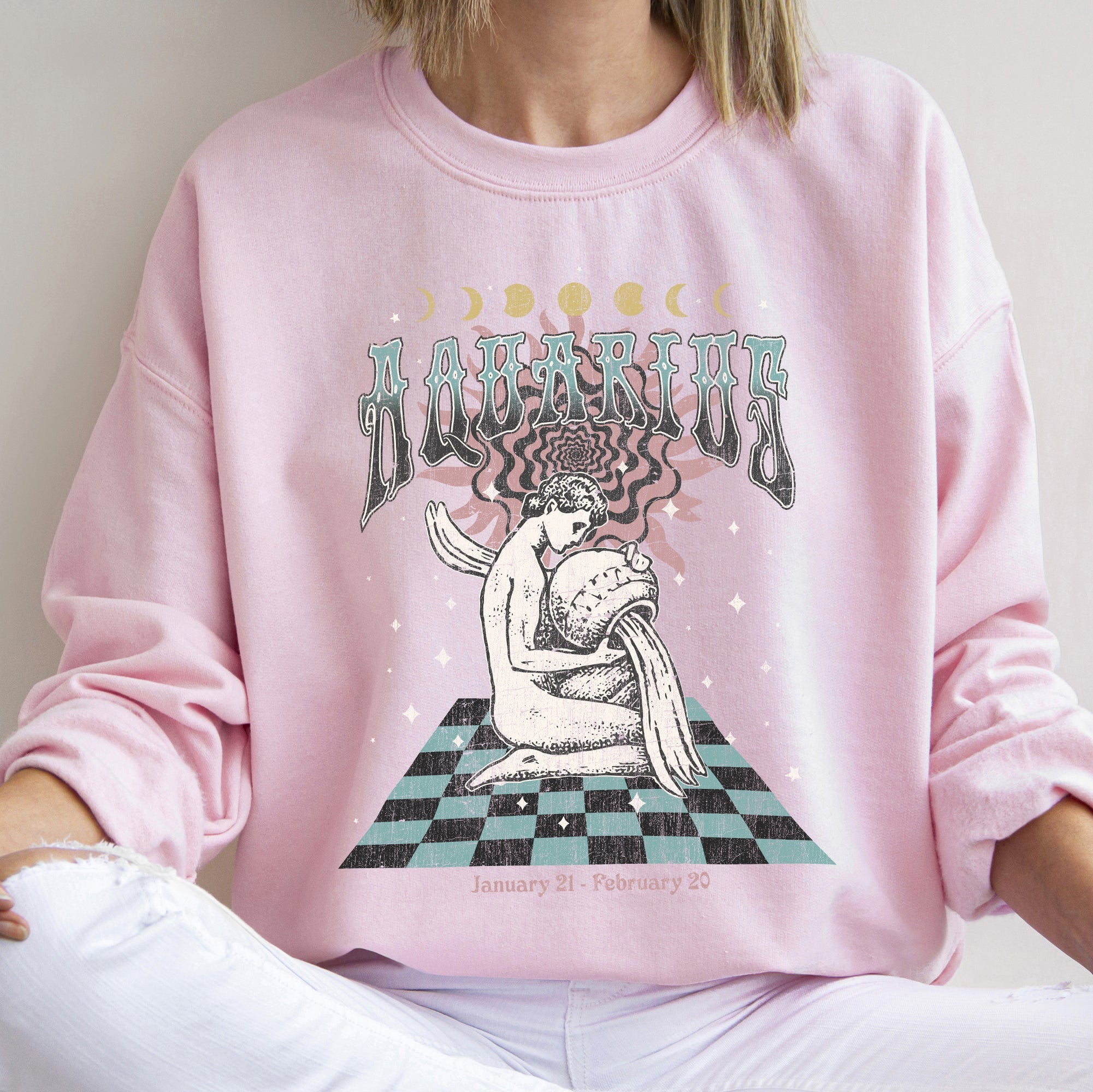 Aquarius Zodiac, Astrology, Horoscope Sweatshirt