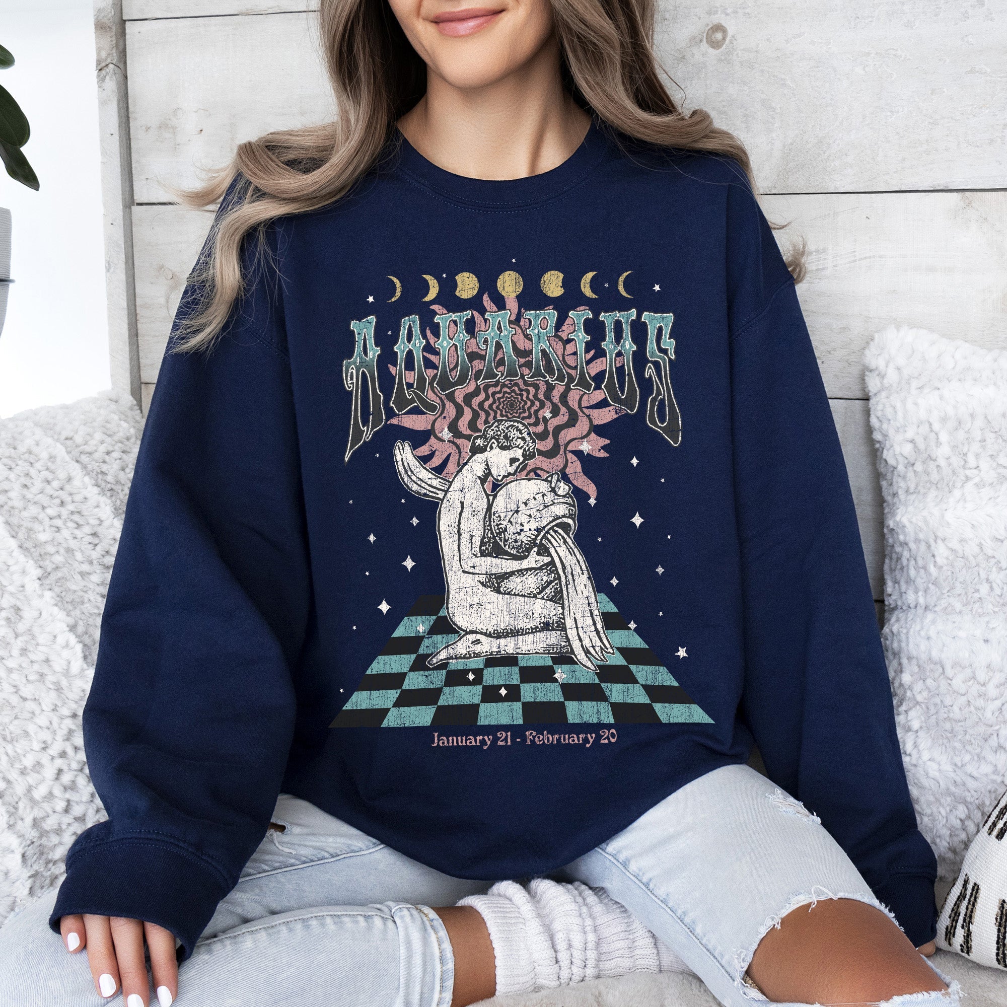 Aquarius Zodiac, Astrology, Horoscope Sweatshirt