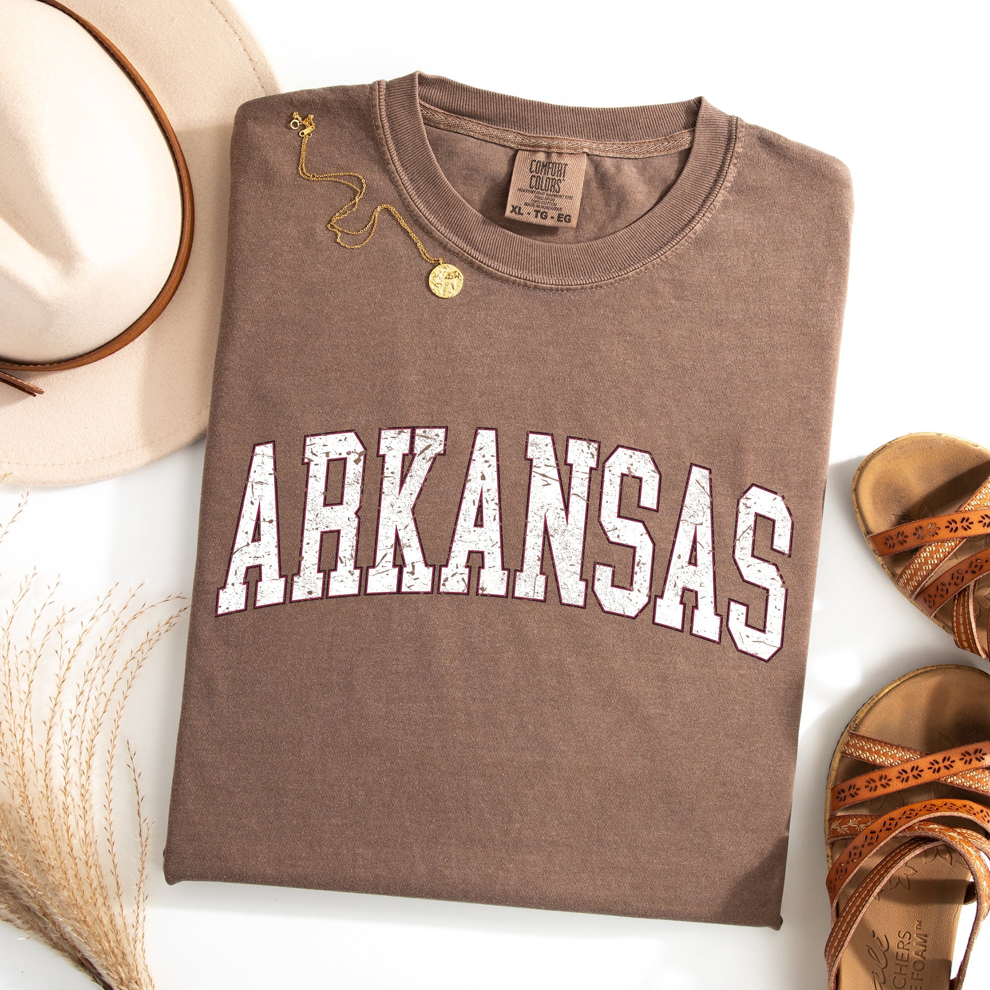 Arkansas, Football, Sports, Game Day, Big Game, Touchdown, Tailgate Party, University, College, State Tshirt Comfort Colors T-Shirt