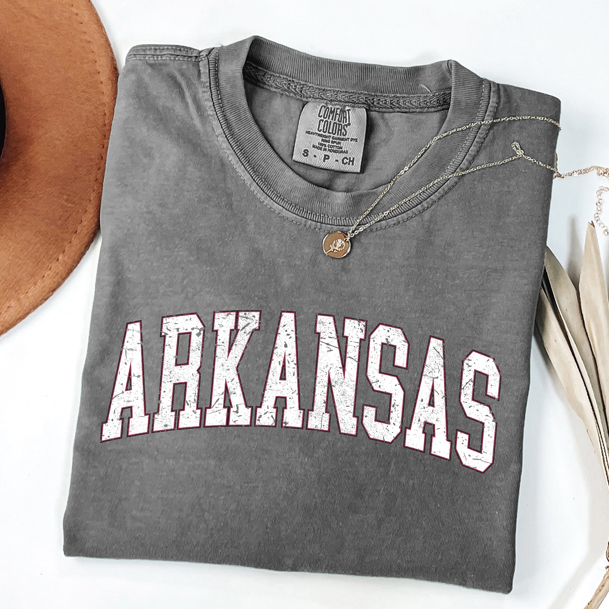 Arkansas, Football, Sports, Game Day, Big Game, Touchdown, Tailgate Party, University, College, State Tshirt Comfort Colors T-Shirt