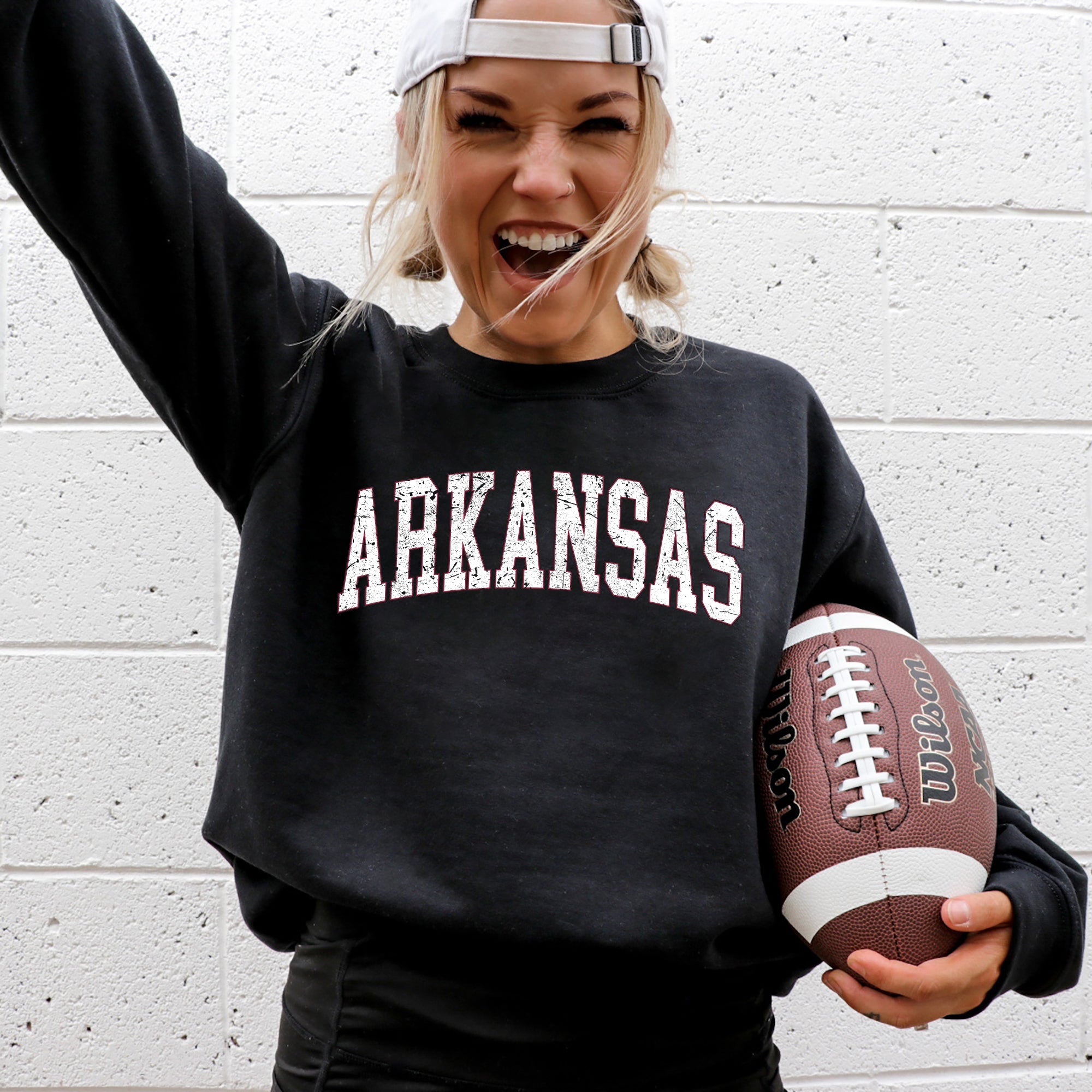 Arkansas, Football, Sports, Game Day, Big Game, Touchdown, Tailgate Party, University, College, State Sweatshirt