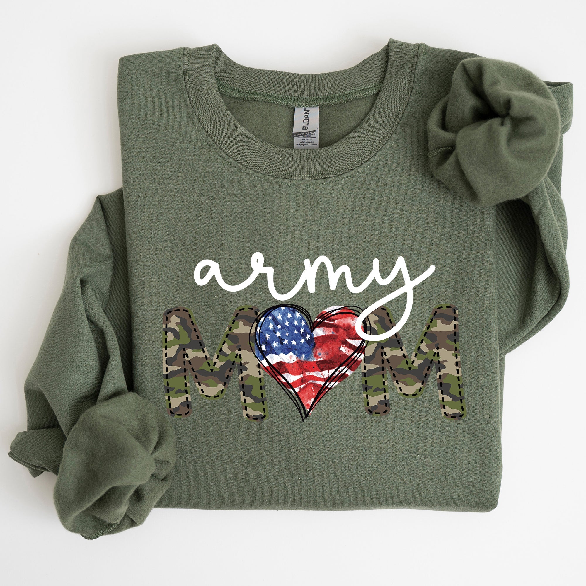 Army Mom, Military, Armed Forces, Mother's Day Sweatshirt