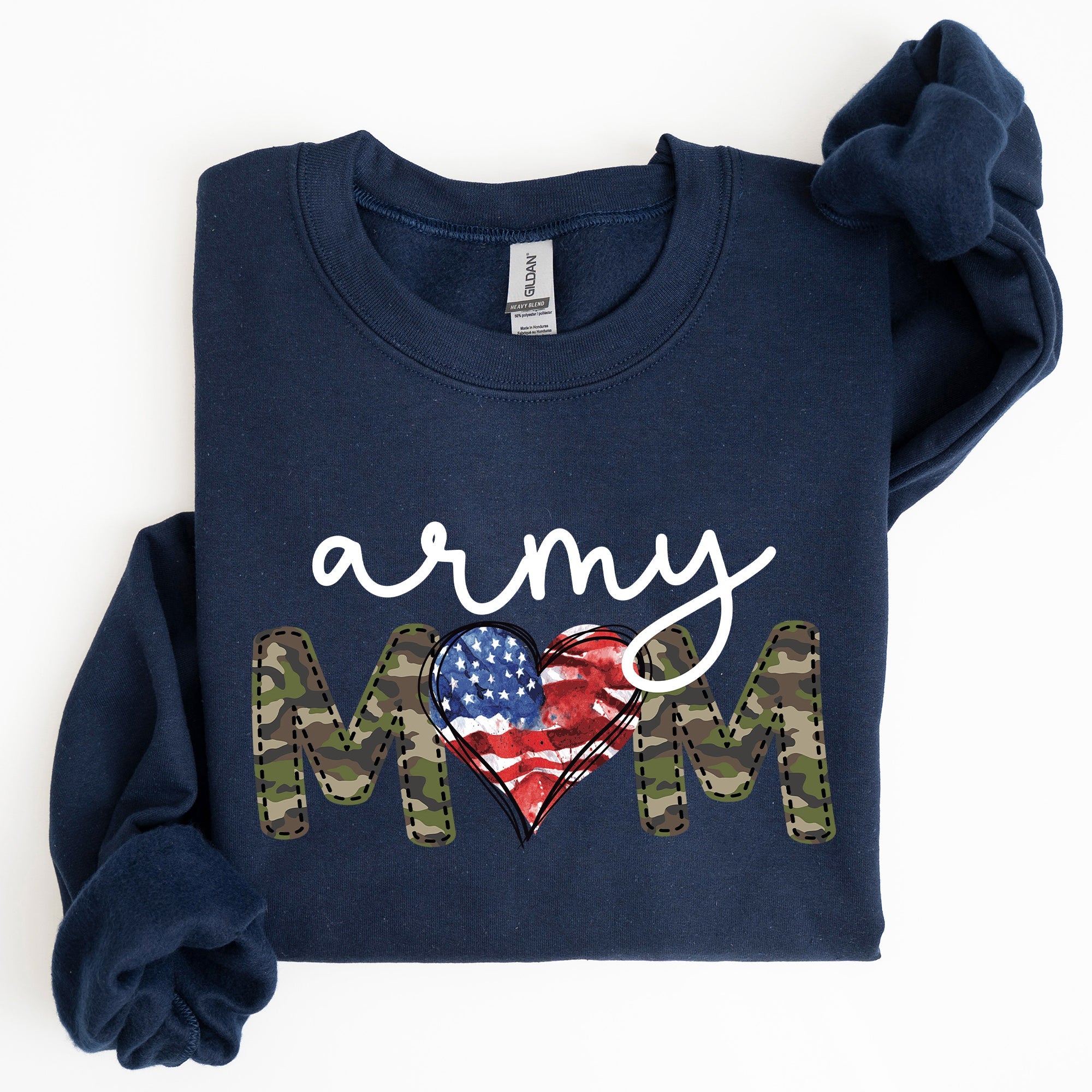 Army Mom, Military, Armed Forces, Mother's Day Sweatshirt