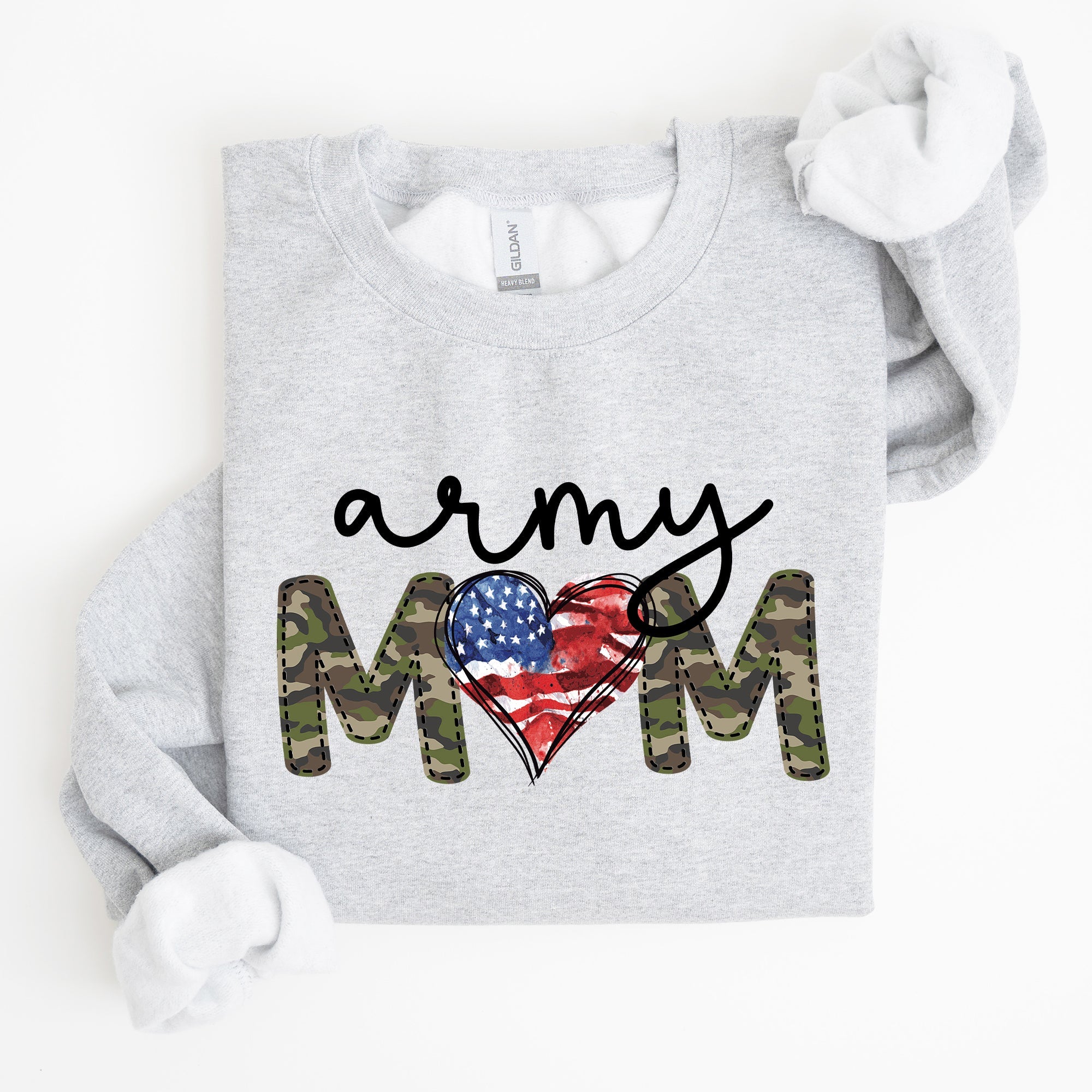 Army Mom, Military, Armed Forces, Mother's Day Sweatshirt