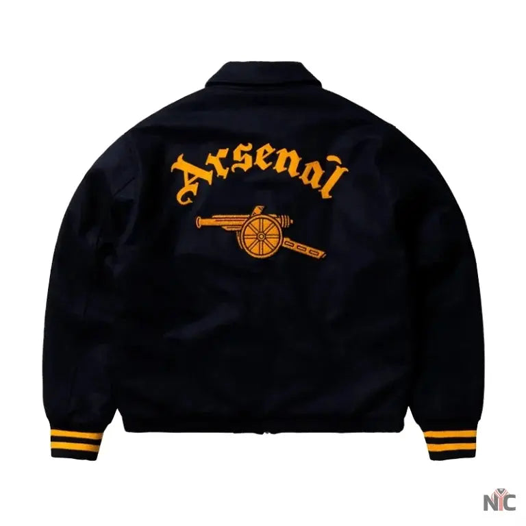 Arsenal X Aries Wool Bomber Jacket Clanton Jacket