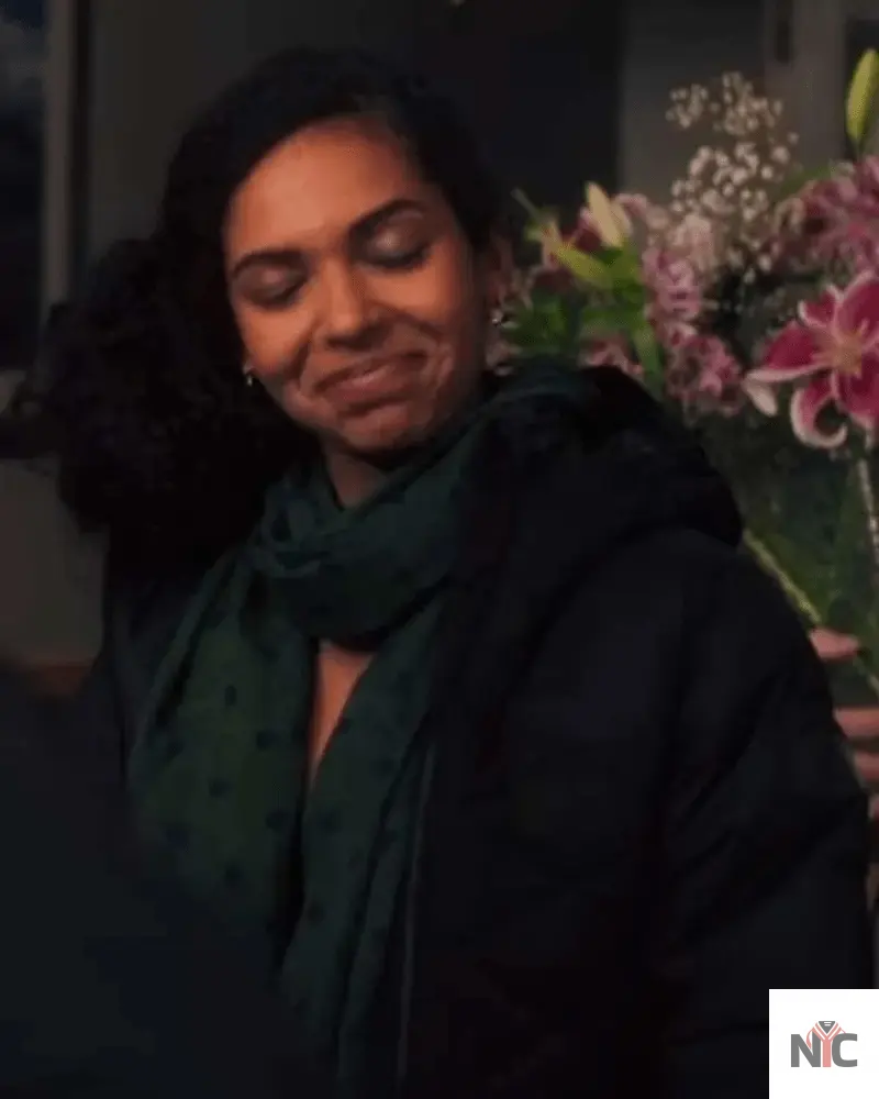 Ashley Larae Our Church Thinks We’re Dating 2024 Black Jacket Clanton Jacket