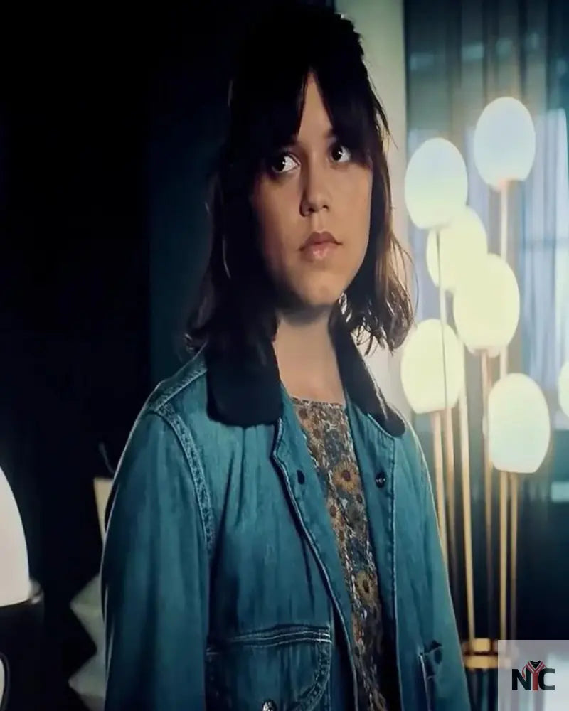 Astrid Deetz Beetlejuice Beetlejuice 2024 Blue Jacket Clanton Jacket