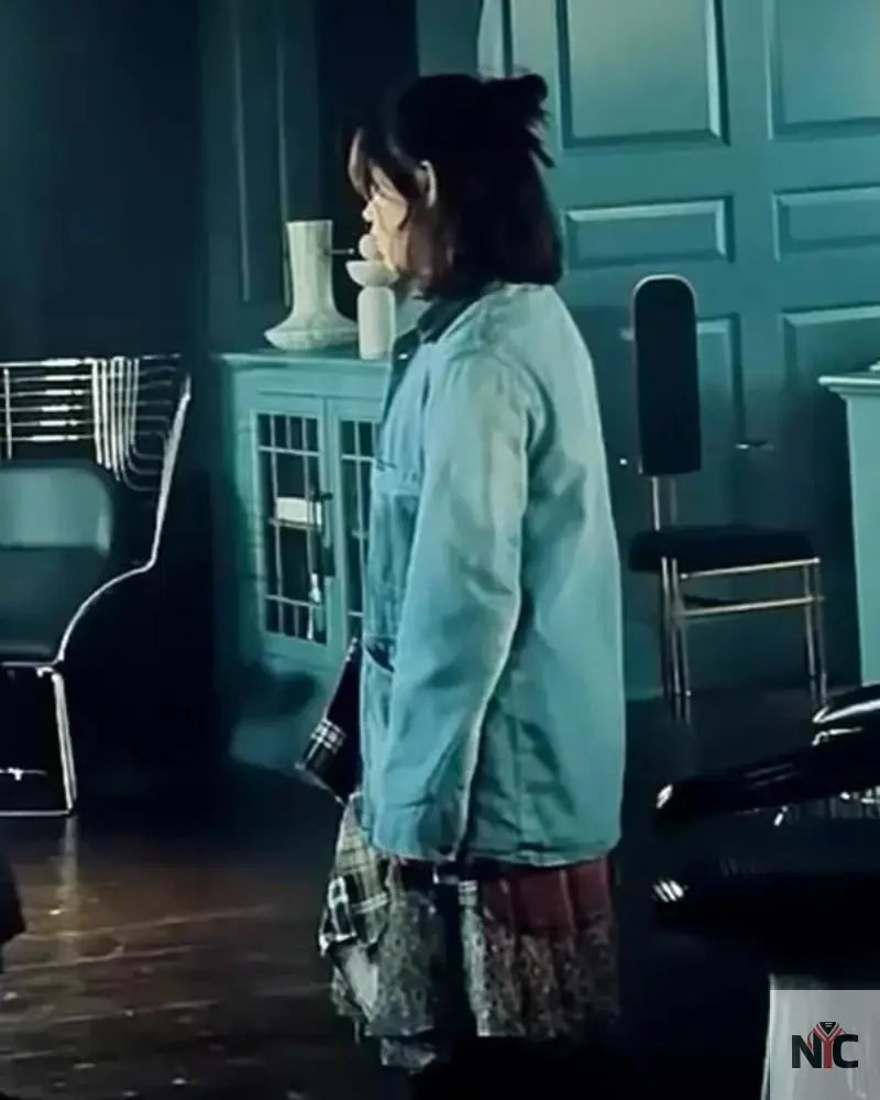 Astrid Deetz Beetlejuice Beetlejuice 2024 Blue Jacket Clanton Jacket