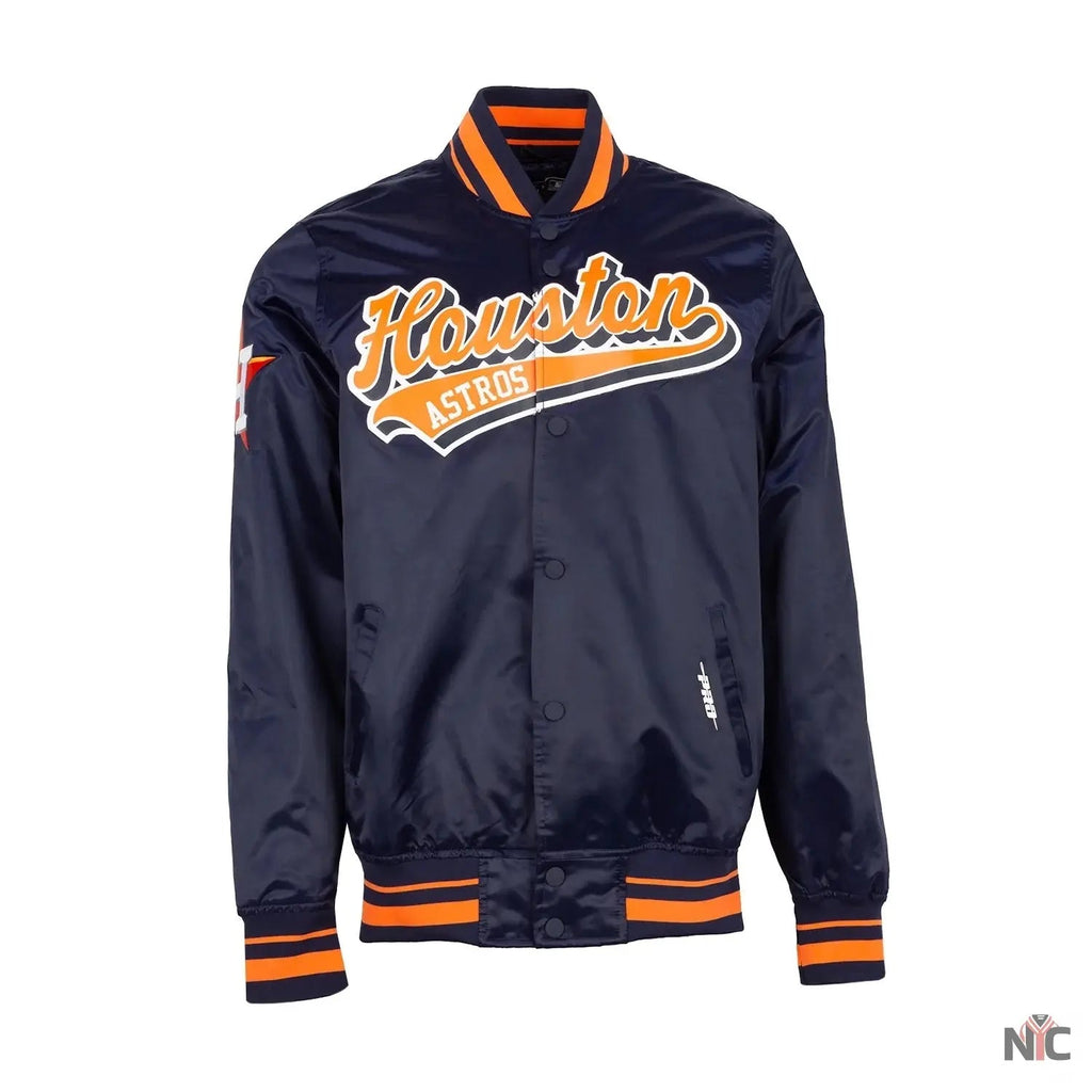 Astros Pro Standard Script Tail Jacket Clanton Jacket