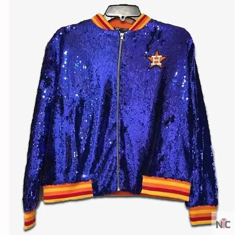 Astros Sequin Jacket Clanton Jacket